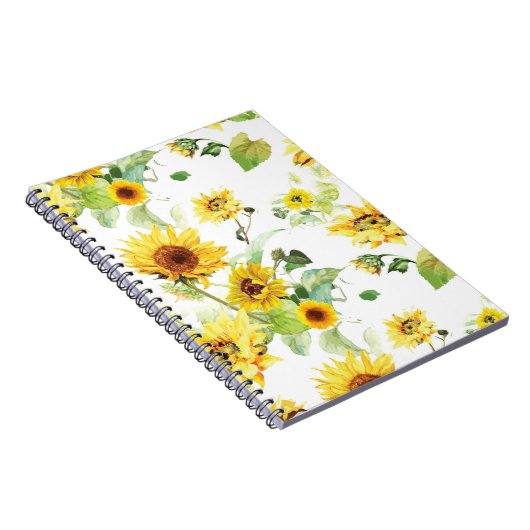 Aquarellblume Notizblock (Rechte Seite)