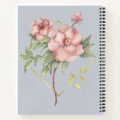 Aquarellblume Notizblock (Rückseite)