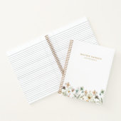 Aquarellblume Notizblock (Innenseite)