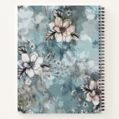 Aquarellblume Notizblock (Rückseite)