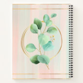 Aquarellblume Notizblock (Rückseite)