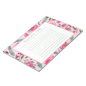 Aquarellblume Notizblock (angewinkelt)