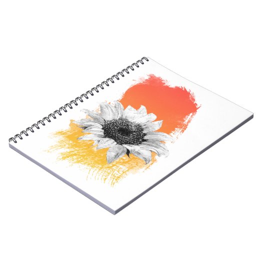 Aquarellblume Notizblock (Linke Seite)