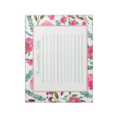 Aquarellblume Notizblock (Rotiert)