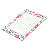 Aquarellblume Notizblock (angewinkelt)