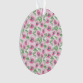 Aquarellblume Ornament (Vorderseite)