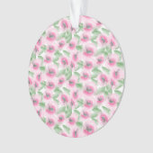 Aquarellblume Ornament (Vorderseite)