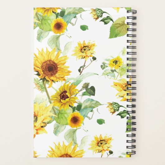 Aquarellblume Planer (Rückseite)