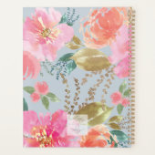 Aquarellblume Planer (Rückseite)