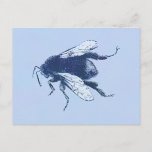 Aquarellblume Postkarte