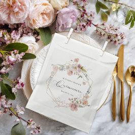 Aquarellblume Quinceanera Geschenktütchen