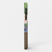 Aquarellblume Rustikales Schmetterlingskript aus H Case-Mate iPhone Hülle (Hinten/Links)