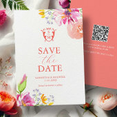 Aquarellblume Save the Date