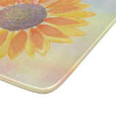 Aquarellblume Schneidebrett (Ecke)