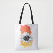 Aquarellblume Tasche (Vorderseite)