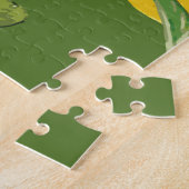 Aquarellblume und Blätter 5 Puzzle (Seite)