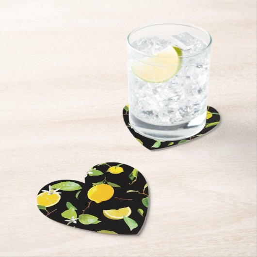 Aquarellblume und Blätter Untersetzer (Vor Ort)