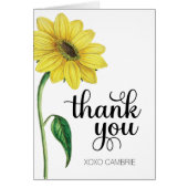 Aquarellblume Vielen Dank (Vorne)