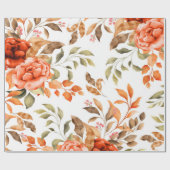 Aquarellblumen 1 geschenkpapier (Flach)