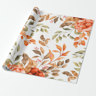 Aquarellblumen 1 geschenkpapier