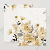 Aquarellblumen 7 postkarte (Vorne/Hinten)