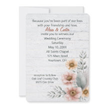 Aquarellblumen auf Holz