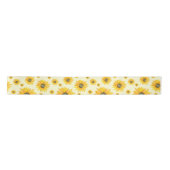 Aquarellblumen Blumenmuster Satinband (Vorderseite)