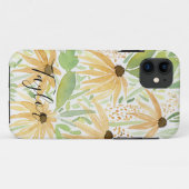 Aquarellblumen, Botanische Kunst Case-Mate iPhone Hülle (Rückseite (Horizontal))