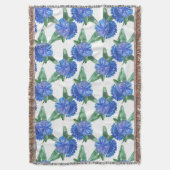 Aquarellblumen Decke (Vorderseite Vertikal)