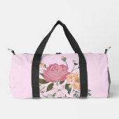 Aquarellblumen Duffle Bag (Vorderseite)