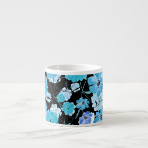 Aquarellblumen: Ein zartes Gewebe Espressotasse