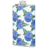 Aquarellblumen Flachmann (Links)