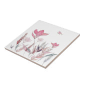 Aquarellblumen Fliese (Seite)