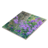 Aquarellblumen Fliese (Seite)