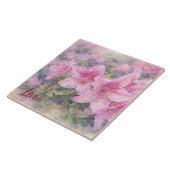 Aquarellblumen Fliese (Seite)