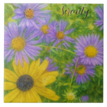 Aquarellblumen