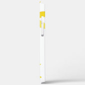 Aquarellblumen Gelbe Blüten Mit Monogramm Case-Mate iPhone Hülle (Rückseite / Links)