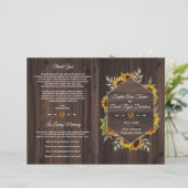 Aquarellblumen Geometrisches Programm für alte Stä (Stehend Vorderseite)