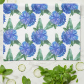 Aquarellblumen Geschirrtuch (Gefaltet)