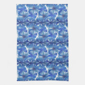 Aquarellblumen Geschirrtuch (Vertikal)