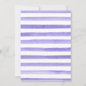 Aquarellblumen Goldrahmen Sweet 16 Dankeskarte (Rückseite)