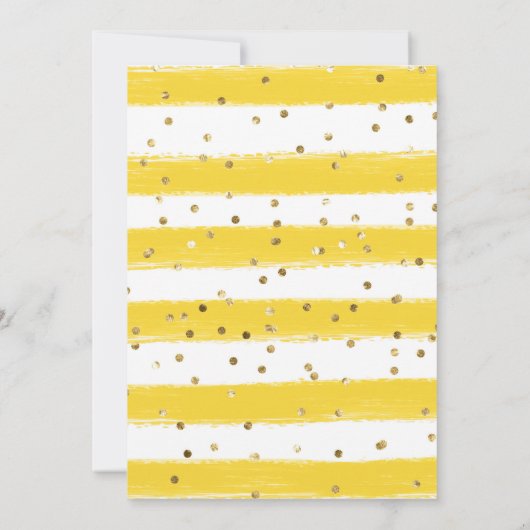 Aquarellblumen - Hochzeitskleider Einladung (Rückseite)