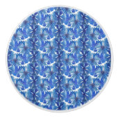 Aquarellblumen Keramikknauf (Vorderseite)