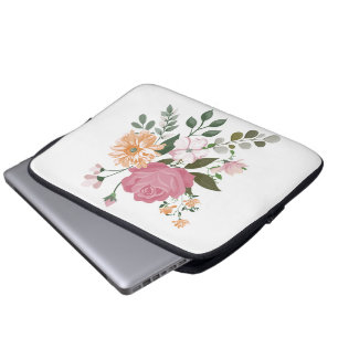 Aquarellblumen Laptopschutzhülle