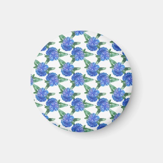 Aquarellblumen Magnet (Vorne)