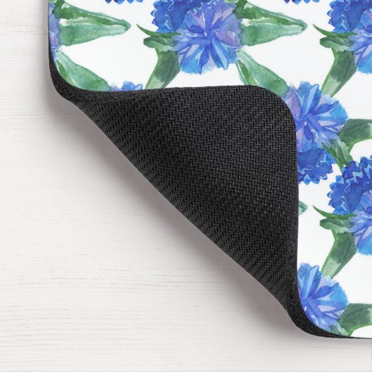 Aquarellblumen Mousepad (Ecke)