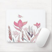 Aquarellblumen Mousepad (Mit Mouse)