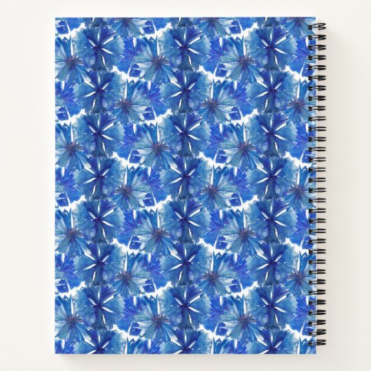 Aquarellblumen Notizblock (Rückseite)