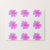 Aquarellblumen puzzle (Horizontal)