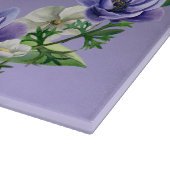 Aquarellblumen-Schnittplatine Schneidebrett (Ecke)